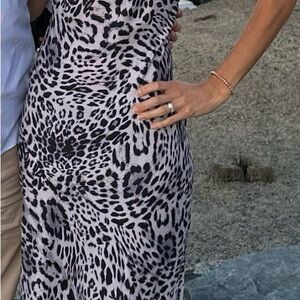 Leopard Print Maxi Dress